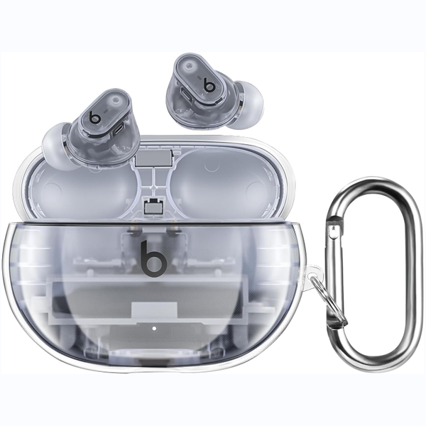 fintie Beats Studio Buds + (2023) / Beats Studio Buds (2021) Cover with Keychain Carabiner | Fintie
