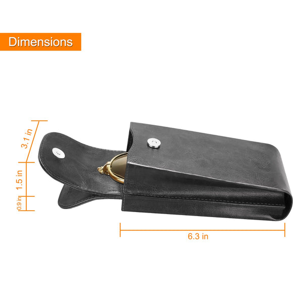 Fintie Double Eyeglasses Case With Carabiner Hook | Fintie