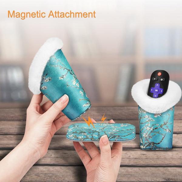 Fintie Double Plush Lined Eyeglasses Holder With Magnetic Base | Fintie