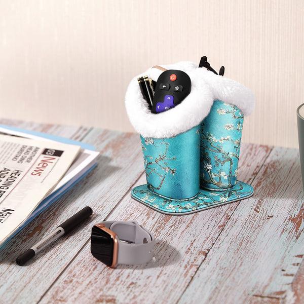 Fintie Double Plush Lined Eyeglasses Holder With Magnetic Base | Fintie