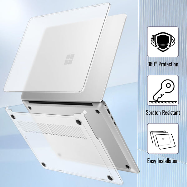 Fintie Fintie Frost Case For 13.8-inch Surface Laptop 7 (2024) - Hard Shell Snap-on Protective Cover