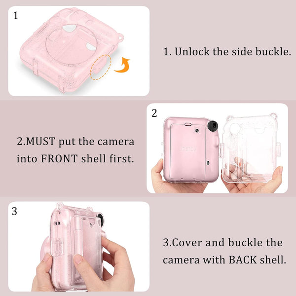 Fintie Fujifilm Instax Mini 12 Clear Case | Fintie