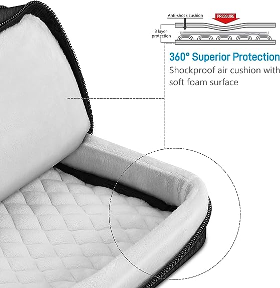 Fintie Fintie Laptop Shoulder Bag For MacBook Pro 14 MacBook Air 15 MacBook Air 13.6