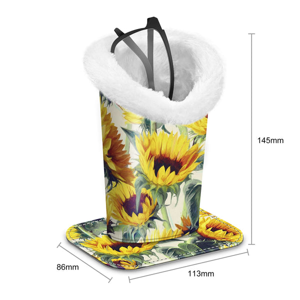 Fintie Fintie Premium Vegan Leather Eyeglasses Stand Case