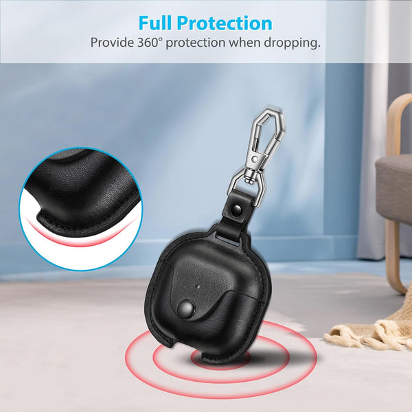 Fintie Fintie PU Leather Case For AirPods 4th Generation Snap Closure Earbuds Protective Cover