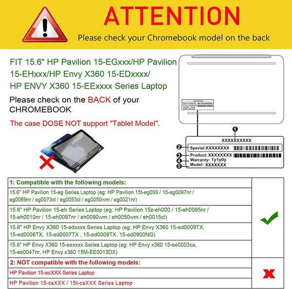 Fintie Fintie Sleeve Case For 15.6" HP Pavilion 15-EGxxx Series/15-EHxxx Series