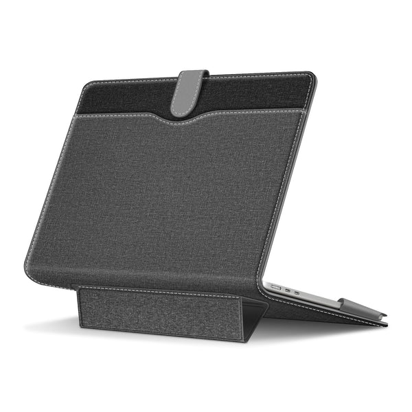 fintie Fintie Sleeve Case for MacBook Air 13-inch (2018-2025) /MacBook Pro 13" Folio Book Cover with Stand Feature