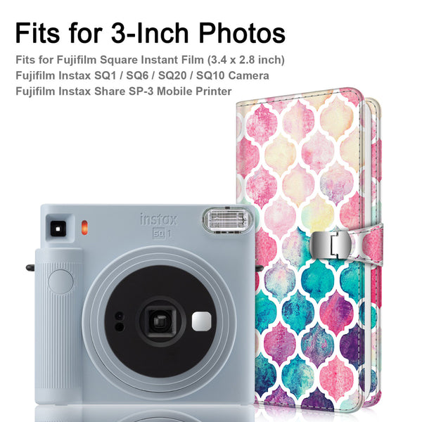 Fintie Fintie Wallet Photo Album For 3.4 X 2.8" Film | 64 Pockets