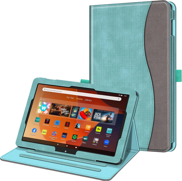 fintie Fire HD 10 (13th Gen 2023 11th Gen 2021) Multi-Angle Stand Case | Fintie