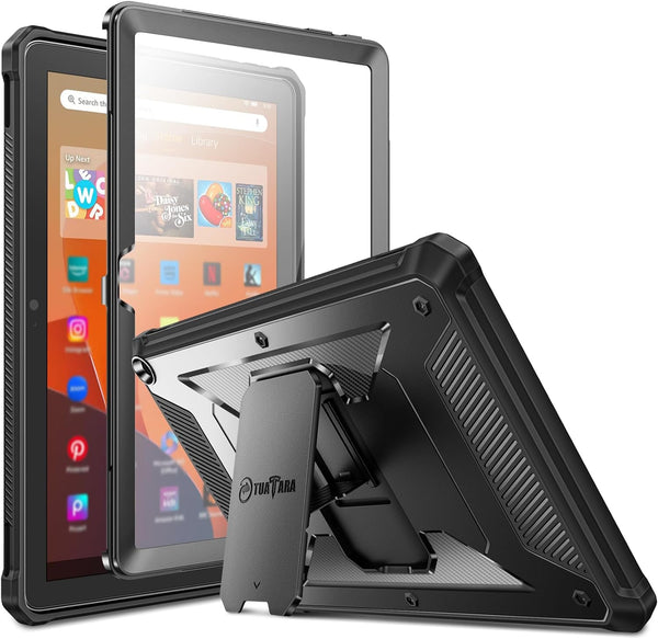 fintie Fire HD 10 (13th Gen 2023) Shockproof Case Built-in Screen Protector | Fintie