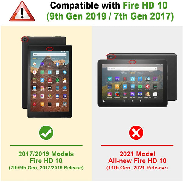 Fintie Fire HD 10 (9th Gen 2019 7th Gen 2017) Folio Case | Fintie