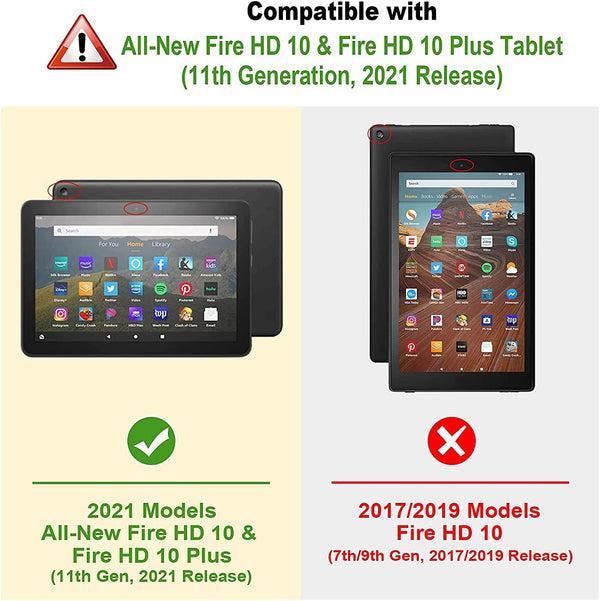 Fintie Fire HD 10/HD 10 Plus (11th Gen 2021) Tuatara Magic Ring Case | Fintie