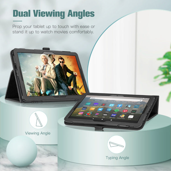 Fintie Fire HD 8 / Fire HD 8 Plus (12th/10th Gen 2024/2022/2020) Folio Case | Fintie