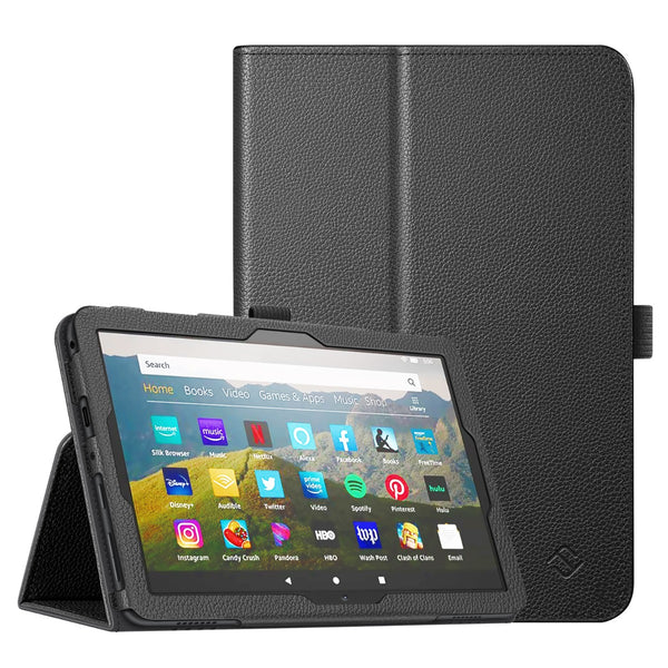 fintie Fire HD 8 / Fire HD 8 Plus (12th/10th Gen 2024/2022/2020) Folio Case | Fintie