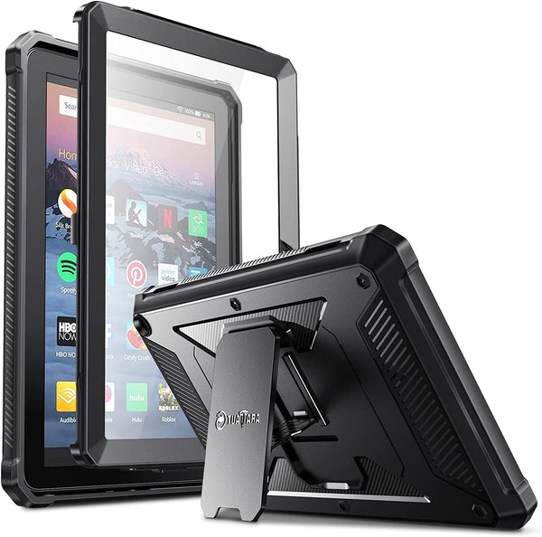 fintie Fire HD 8 / Fire HD 8 Plus (12th Gen 2024/2022) Tuatara Kickstand Case | Fintie