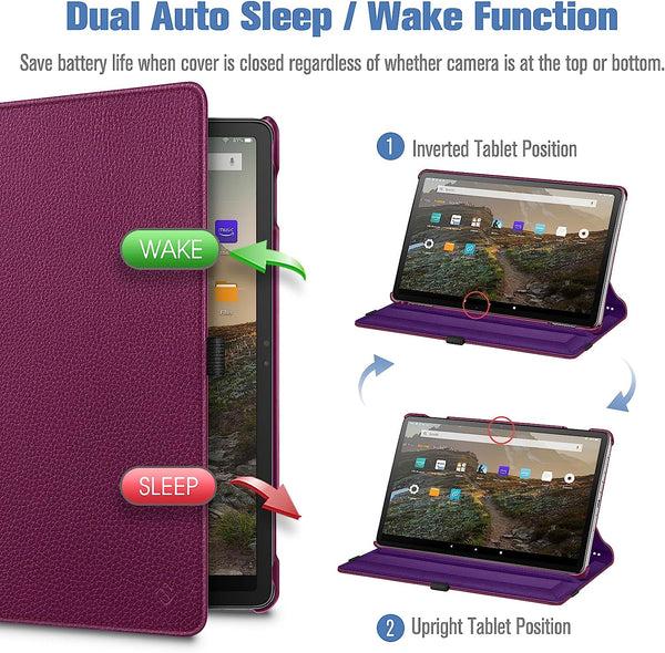 Fintie Fire Max 11 Tablet (13th Gen 2023) 360-Degree Swiveling Case | Fintie