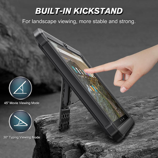 Fintie Fire Max 11 Tablet (13th Gen 2023) Tuatara Kickstand Case With Screen Protector | Fintie