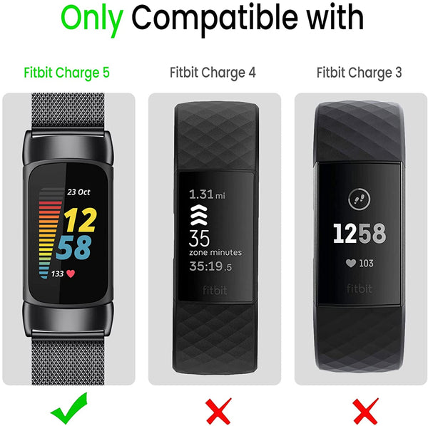 Fintie Fitbit Charge 6 / Fitbit Charge 5 Metal Band | Fintie