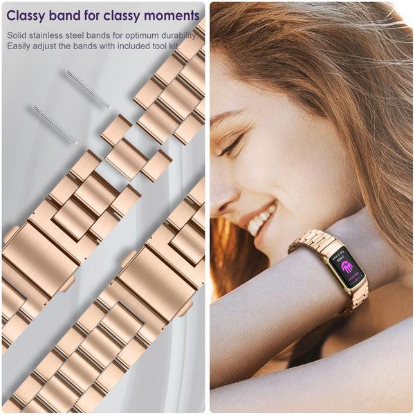 Fintie Fitbit Charge 6/ Fitbit Charge 5 Metal Bands | Fintie