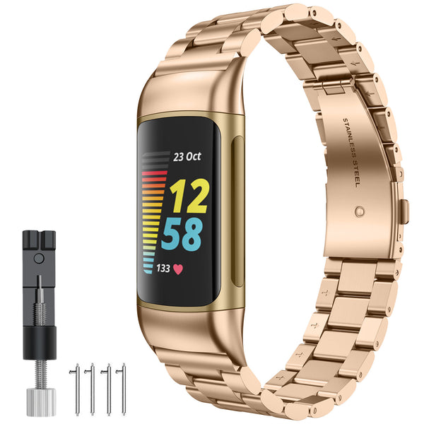 fintie Fitbit Charge 6/ Fitbit Charge 5 Metal Bands | Fintie