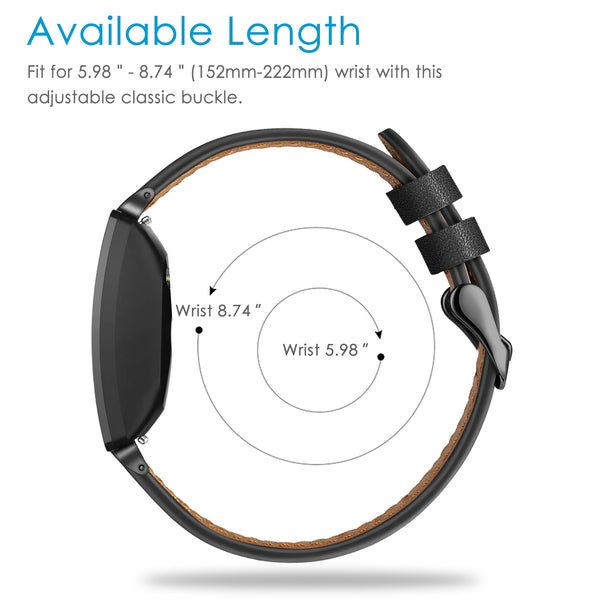 Fintie Fitbit Inspire 2 / Inspire HR / Inspire Genuine Leather Band | Fintie