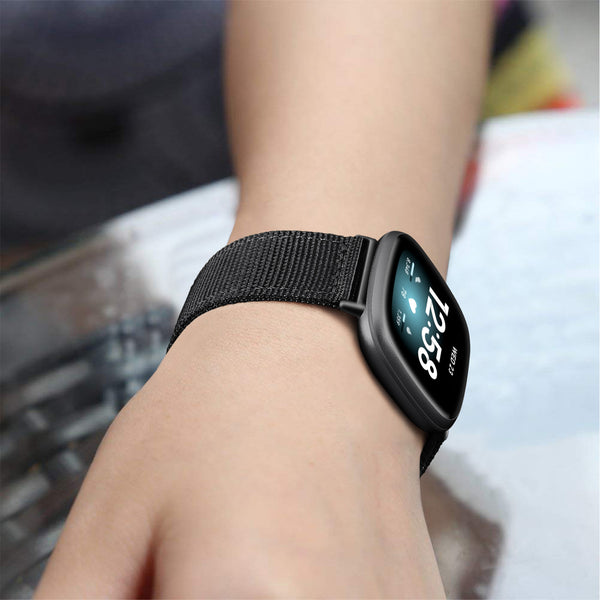 Fintie Fitbit Versa 4/3 Fitbit Sense 2 Soft Woven Nylon Band | Fintie