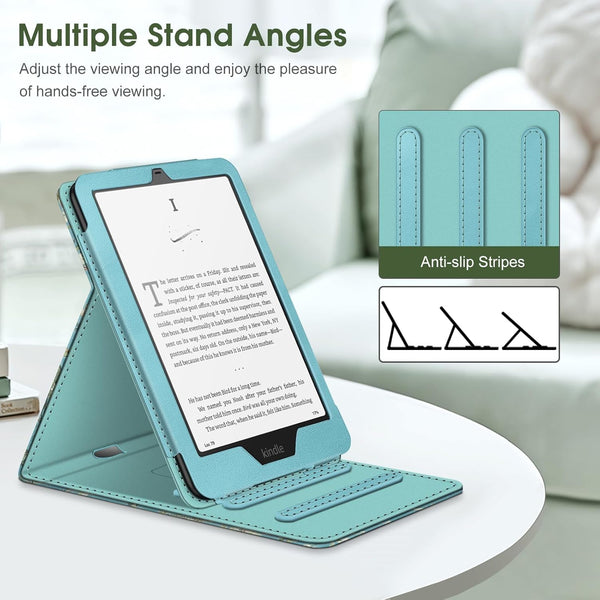 Fintie Flip Case For Kindle Paperwhite 7"/6.8" (12th/11th Gen) And Kindle Colorsoft [Vertical Stand Cover] | Fintie