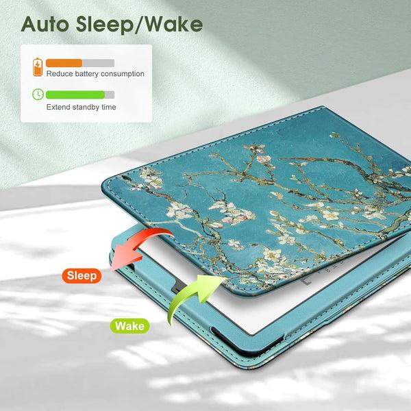 Fintie Flip Case For Kindle Paperwhite 7"/6.8" (12th/11th Gen) And Kindle Colorsoft [Vertical Stand Cover] | Fintie