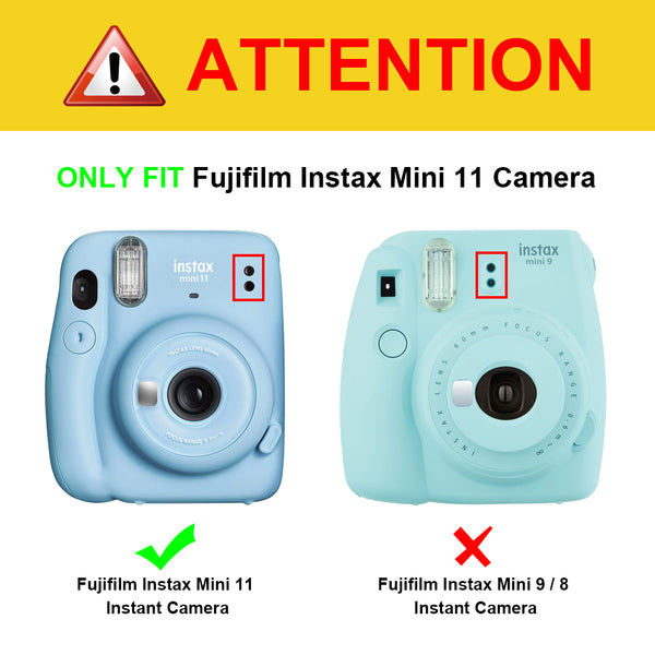 Fintie Fujifilm Instax Mini 11 Instant Film Camera Clear Case | Fintie