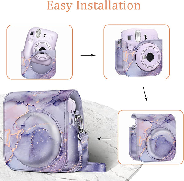Fintie Fujifilm Instax Mini 12 Instant Camera Protective Case | Fintie