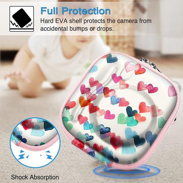 Fintie Fujifilm Instax Mini 12/Mini 11/ 9/ 8/ 7+/ 7s/ 40/ 90/ 70/ 25/ 26 Instant Camera Case | Fintie