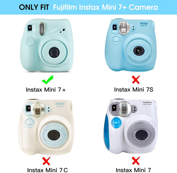 Fintie Fujifilm Instax Mini 7+ Instant Camera Protective Clear Case | Fintie