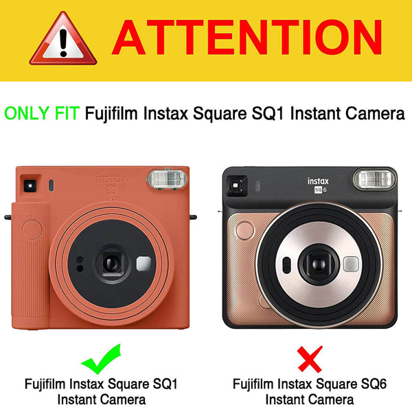 Fintie Fujifilm Instax Square SQ1 Instant Camera Leather Bag | Fintie