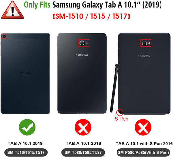 Fintie Galaxy Tab A 10.1 2019 (SM-T510/T515/T517) Tuatara Kickstand Case | Fintie