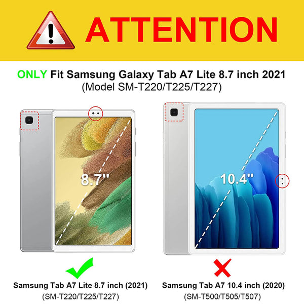Fintie Galaxy Tab A7 Lite 8.7 Inch 2021 Slim Shell Trifold Case | Fintie