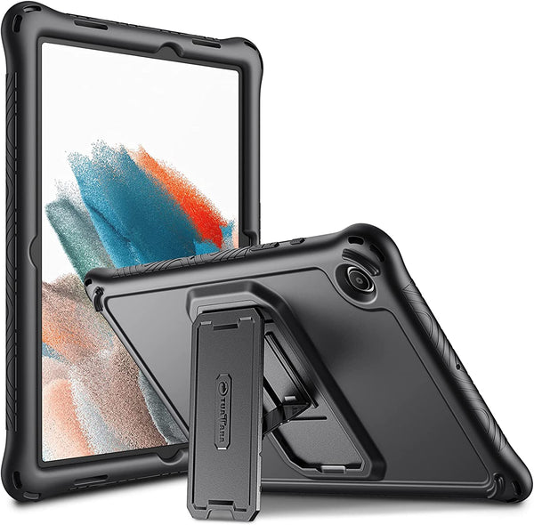 fintie Galaxy Tab A8 10.5 Inch 2021 Silicone Case w/Built-in Kickstand | Fintie