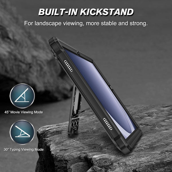 Fintie Galaxy Tab A9 Plus 11" Rugged Tuatara Kickstand Case W/ Screen Protector | Fintie