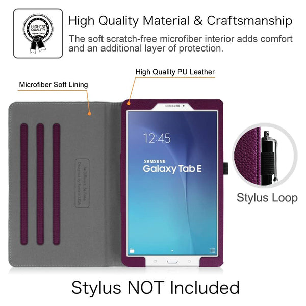 Fintie Galaxy Tab E 9.6 2015 Multi-Angle Viewing Stand Case | Fintie