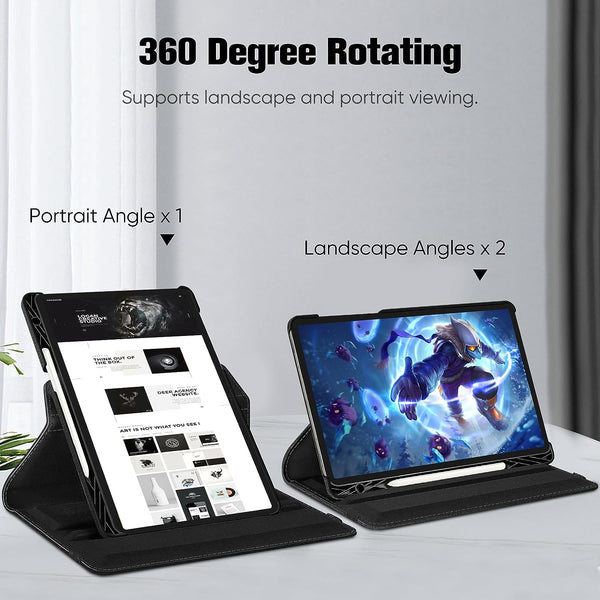 Fintie Galaxy Tab S10 FE 5G (2025)/Tab S9 FE 5G 10.9"/ Tab S9 11" 360-Degree Rotating Case | Fintie