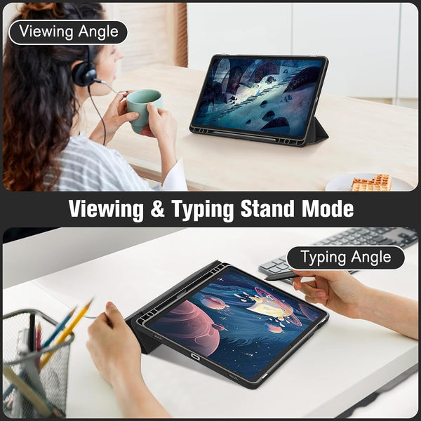 Fintie Galaxy Tab S10 FE/Tab S9 FE 10.9"/Tab S9 11" Hybrid Slim Case W/ Pencil Holder | Fintie