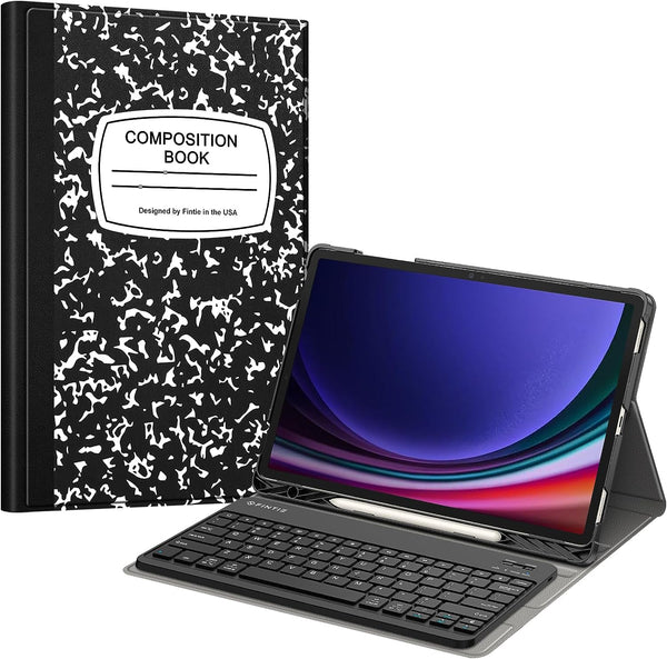 fintie Galaxy Tab S10 Plus (2024)/ Tab S9 Plus (2023) Keyboard Case w/ S Pen Holder | Fintie