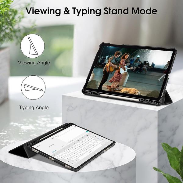 Fintie Galaxy Tab S10 Plus (2024)/ Tab S9 Plus (2023) Tri-Fold Slim Case W/ S Pen Holder | Fintie