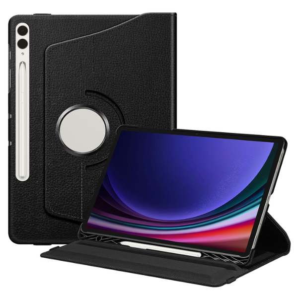 fintie Galaxy Tab S10 Plus/Tab S9 Plus 12.4-inch 360-Degree Rotating Case w/ S Pen Holder | Fintie