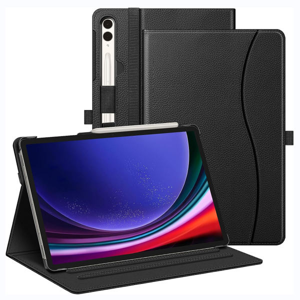 fintie Galaxy Tab S10 Plus/ Tab S9 Plus 12.4" Multi-Angle Case w/ Elastic Band | Fintie