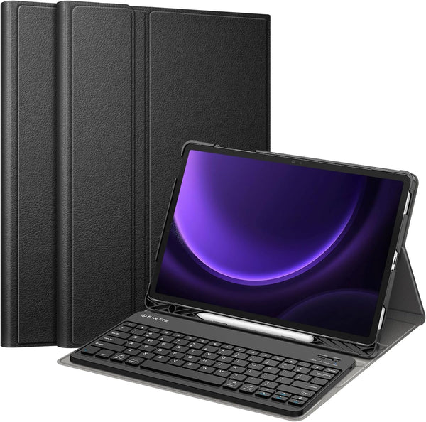 fintie Galaxy Tab S10+/ Tab S9 FE+ / Tab S9+ 12.4-Inch Keyboard Case | Fintie