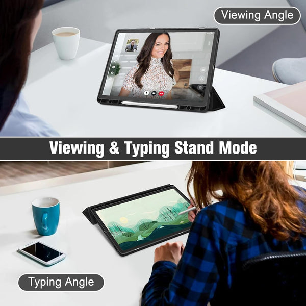 Fintie Galaxy Tab S10+ / Tab S9+ / Tab S9 FE+ Hybrid Slim Case W/ Upgraded S Pen Slot | Fintie