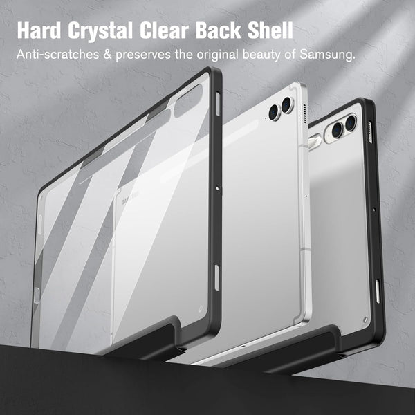 Fintie Galaxy Tab S10+ / Tab S9+ / Tab S9 FE+ Hybrid Slim Case W/ Upgraded S Pen Slot | Fintie