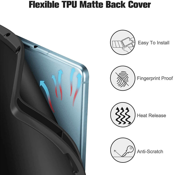 Fintie Galaxy Tab S6 Lite 10.4" 2024/2022/2020 Multi-Angle Case With Soft TPU Back | Fintie