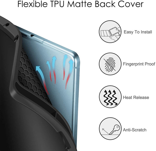 Fintie Galaxy Tab S6 Lite 2024/2022/2020 Keyboard Case With Soft TPU Back | Fintie