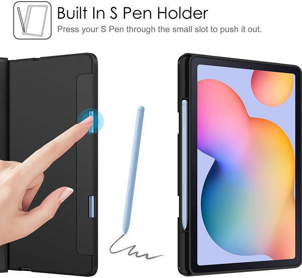 Fintie Galaxy Tab S6 Lite 2024/2022/2020 Keyboard Case With Soft TPU Back | Fintie